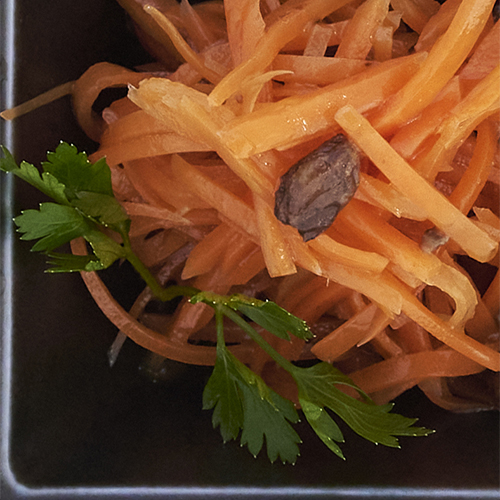 Shredded Carrot Salad